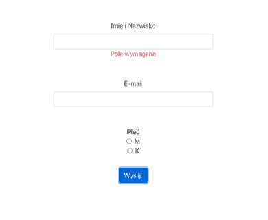 working validation working validation